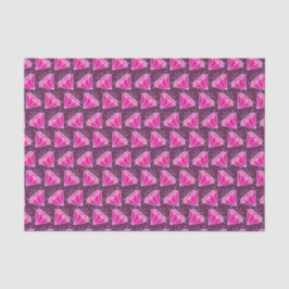 Malerisches Kunstpapier aus rosafarbenem Edelstein Seidenpapier