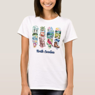 Malerisches North Carolina T-Shirt