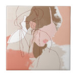 Malerisches Portrait Fliese<br><div class="desc">Anstrichene Portraits I bis Juni Erica Vess. | 142233GG</div>