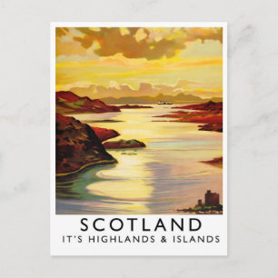 Malerisches Schottland Postkarte
