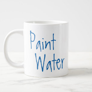 Malerisches Wasser nicht Wasser färben Spaß Kunst Jumbo-Tasse