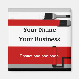 Malerpinsel-Werbemagazin Magnet