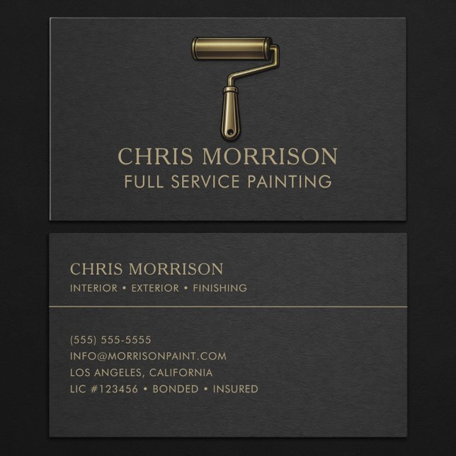Malerprofi mit Vollservice  Visitenkarte (Von Creator hochgeladen)