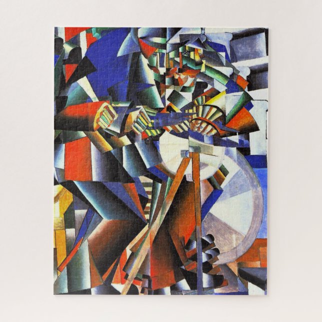 Malevich Kazimir Der Knifegrinder (Vertikal)