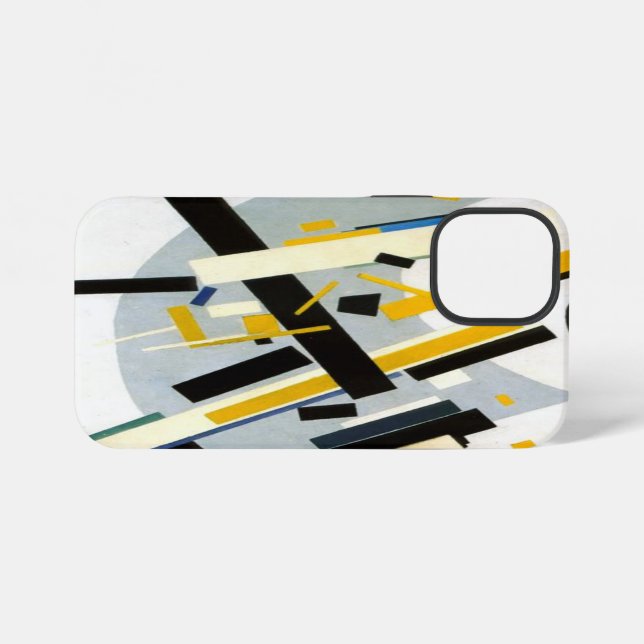 Malevich Print, Supremus No. 58, iPhone 12 Mini Hülle (Rückseite (Horizontal))
