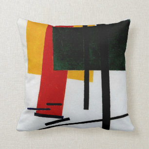 Malevich - Suprematim 1915, berühmtes Kunstwerk Kissen