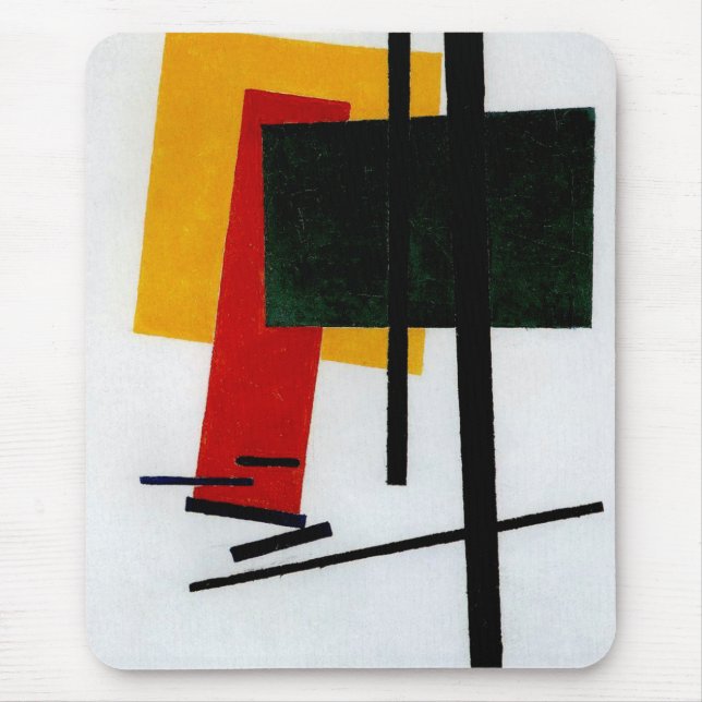 Malevich - Suprematismus 1915 Mousepad (Vorne)