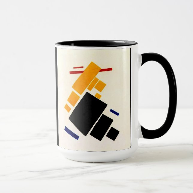 Malevich - Suprematismus, Flugzeug Tasse (Rechts)