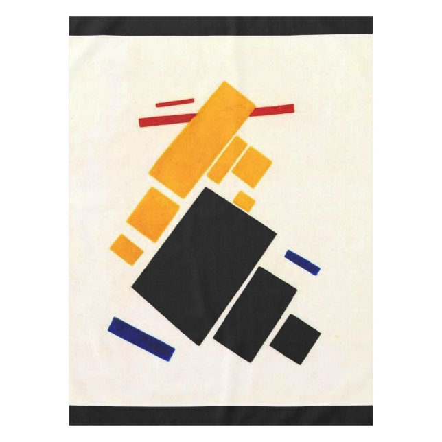Malevich - Suprematismus, Flugzeug Tischdecke (Vorderseite)
