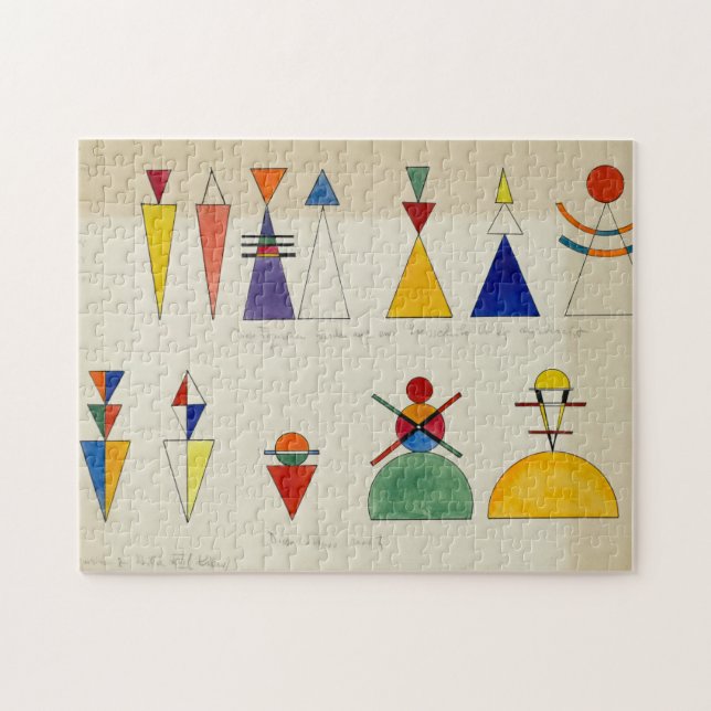 Malfiguren von Wassily Kandinsky (Horizontal)