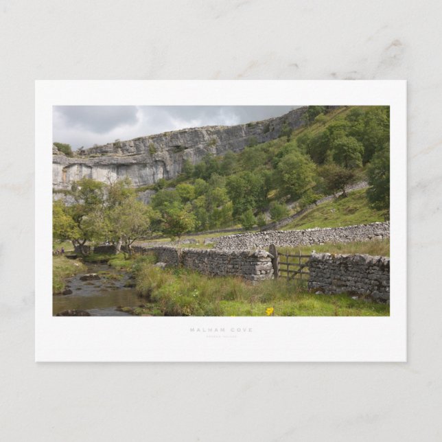 Malham Cove Postkarte (Vorderseite)