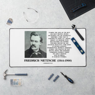 Malheur Conditions favorables croissance Nietzsche