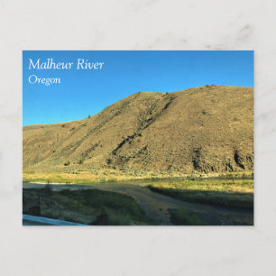 Malheur River, Oregon Postkarte