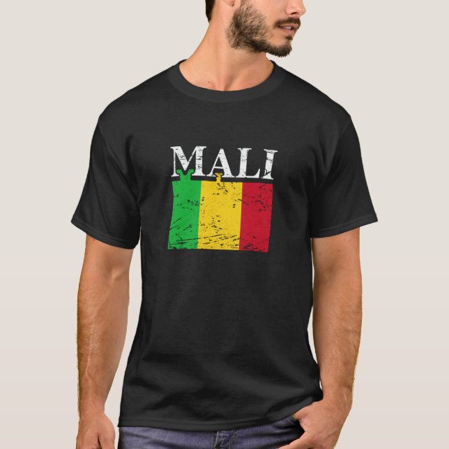 Mali African Pride and Heritage  1 T-Shirt (Vorderseite)