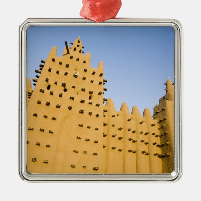 Mali, Djenne. Große Moschee Silbernes Ornament (Vorne)