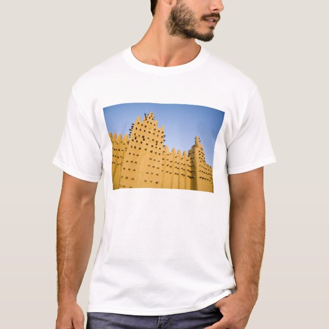 Mali, Djenne. Große Moschee T-Shirt (Vorderseite)