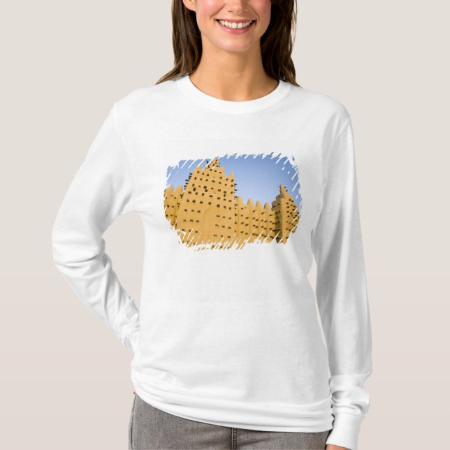Mali, Djenne. Große Moschee T-Shirt (Vorderseite)