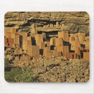 MALI, Dogon-Gebiet. Traditionelle Tellem Malier Mousepad