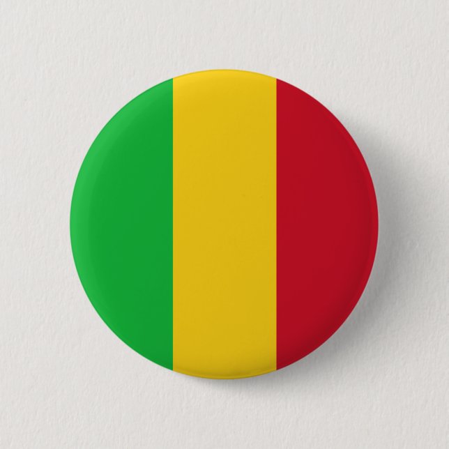 Mali Flag Button (Vorderseite)