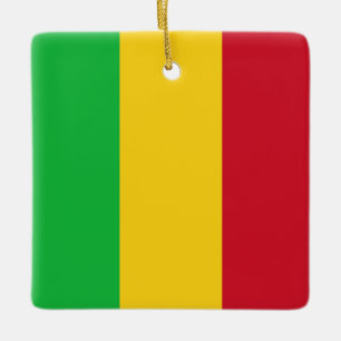 Mali Flag Keramikornament