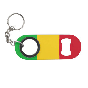 Mali Flag Mini Flaschenöffner