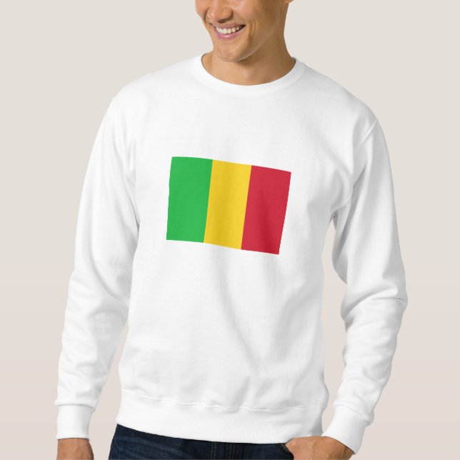 Mali Flag Sweatshirt (Vorderseite)