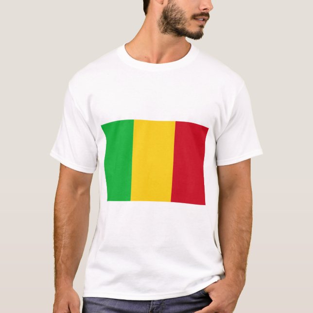 Mali Flag T-Shirt (Vorderseite)