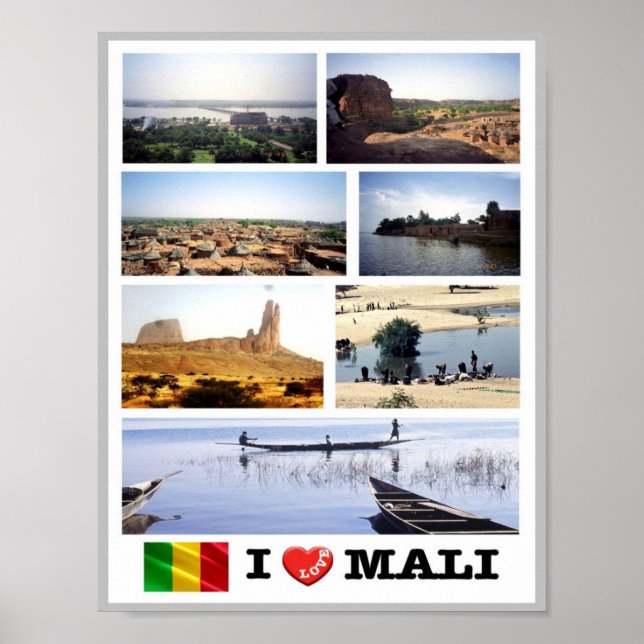 Mali - I Liebe - Poster (Vorne)