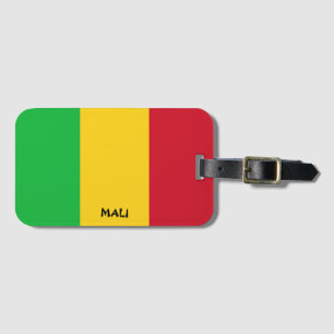 Mali National Flag Patriotic Gepäckanhänger