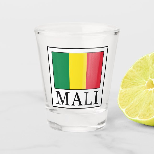 Mali Schnapsglas (Vorderseite)