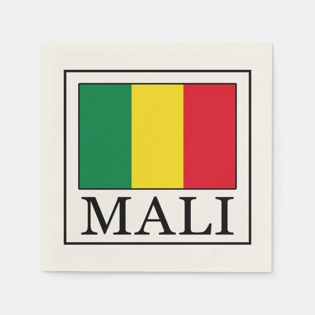Mali Serviette (Vorderseite)