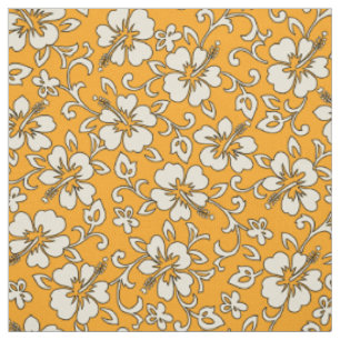 Malia Hibiskus Hawaiian Pareau Print Stoff