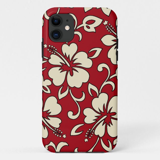 Malia Hibiskus hawaiisches iPhone 5 Hüllen (Rückseite)