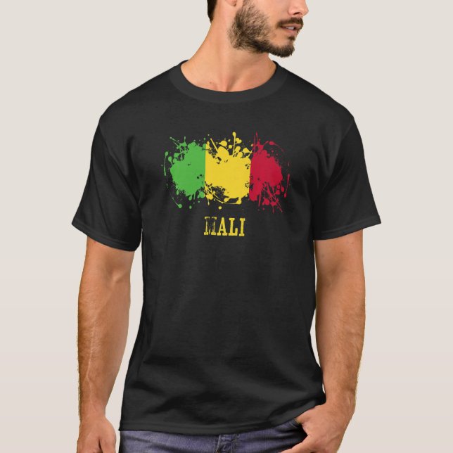Malian enthusiasts for Mali and Mali T-Shirt (Vorderseite)