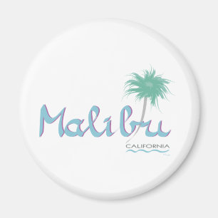 Malibu, aimant rond CA