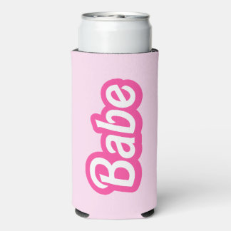 Malibu Babe, Malibu Pink Bachelorette Bride Selters Dosenkühler
