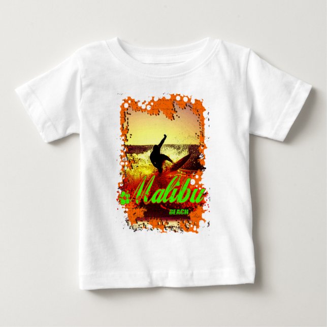 Malibu Beach.png Baby T-shirt (Vorderseite)