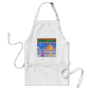 "Malibu Beach" Surfer-Schürze Schürze