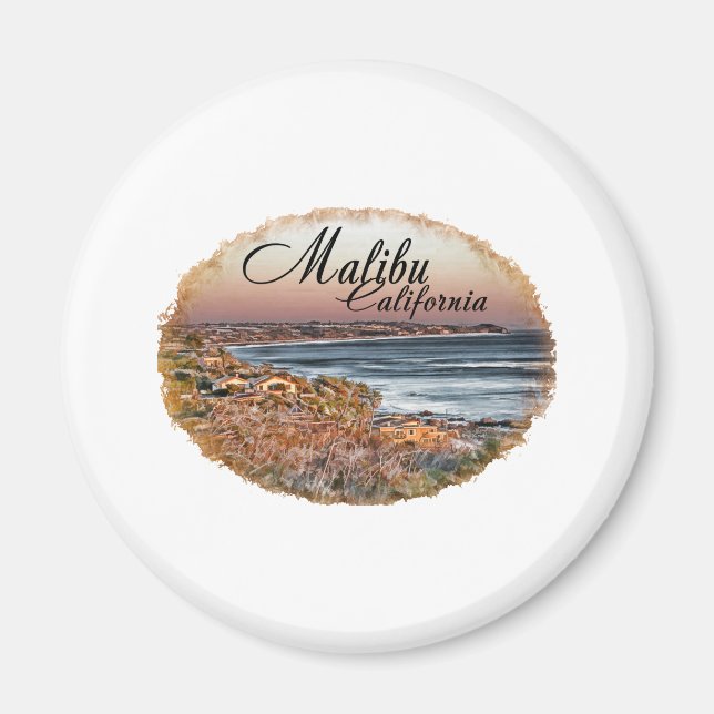 Malibu CA Magnet (Vorne)