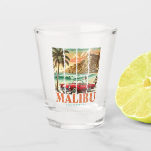 Malibu California - Sportwagen Landschaftliche Küs Schnapsglas