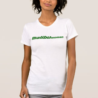 Malibu-Frauen-Grün T-Shirt
