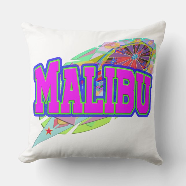 Malibu Future Pillow Kissen (Vorderseite)