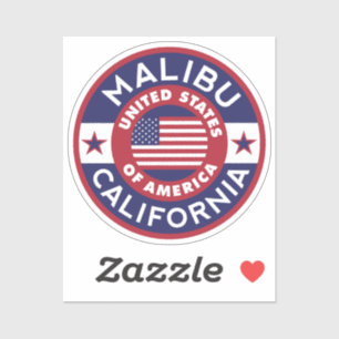 MALIBU, Kalifornien Aufkleber