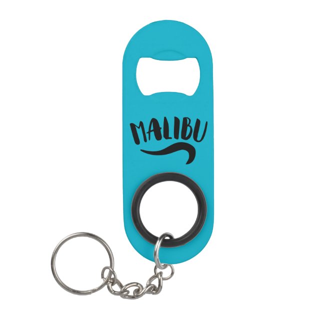 Malibu Kalifornien Mini Flaschenöffner (Vorderseite)