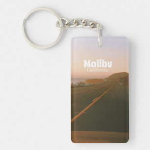 Malibu, Kalifornien Roadtrip Schlüsselanhänger