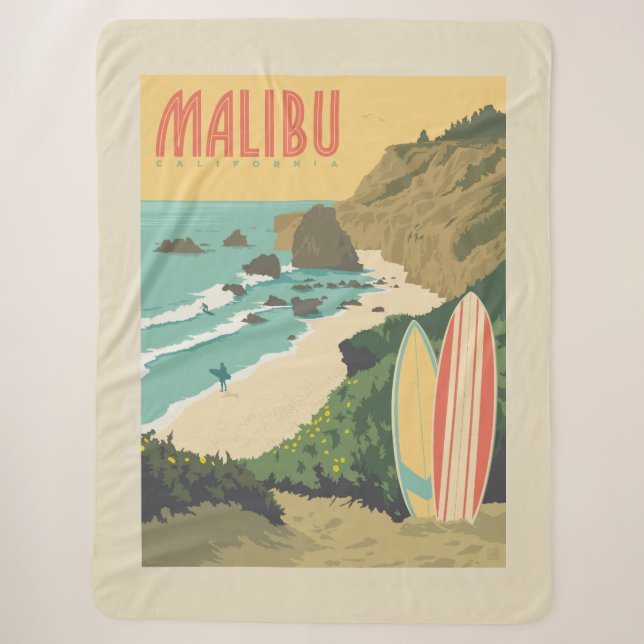 Malibu, Kalifornien Sherpadecke (Vorderseite)