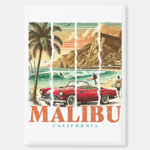 Malibu Kalifornien - Sportwagen Panoramablick auf Magnet