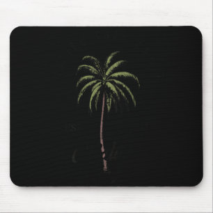 Malibu Kalifornien Tropischer Baum Palme Entspannt Mousepad