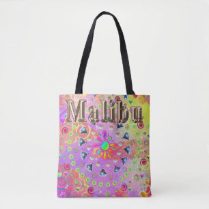 Malibu Lucky Golden Tote Bag Tasche