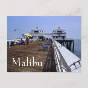 Malibu Pier, kalifornische Postkarte